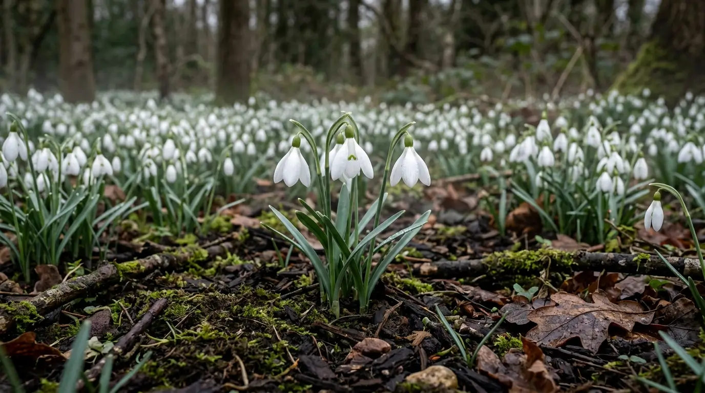 The Snowdrop and the Split Thumb: Spring’s Double Edge