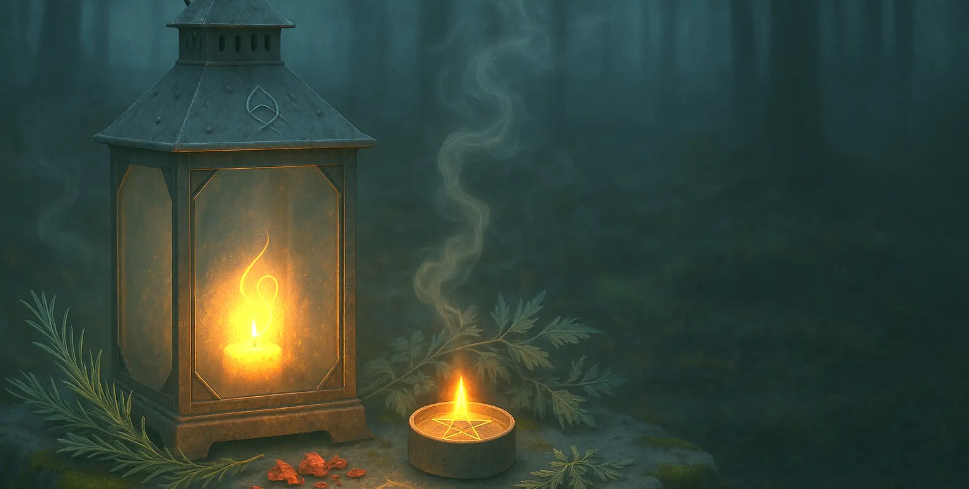 The Ember Line — lantern in the dark